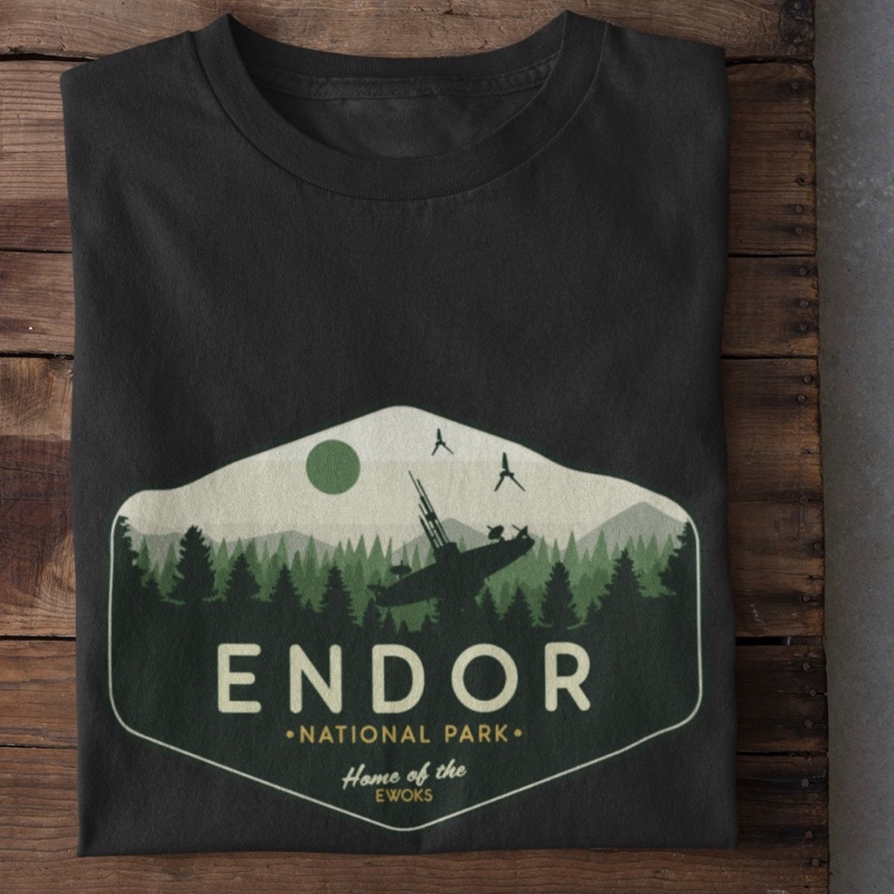 Star Wars Endor Planet Tee